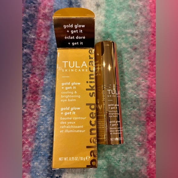 Tula Other - Tula gold glow + get it cooling & brightening eye balm 10g